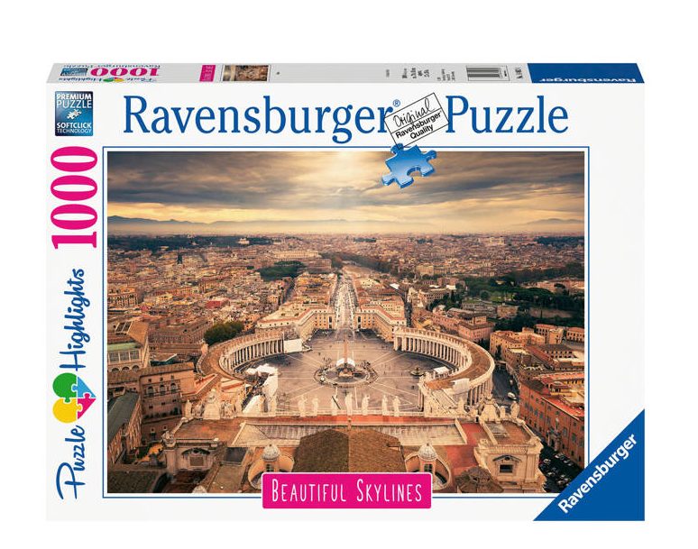 Ravensburger Schöne Sky Lines Rom Puzzle 1000 Teile