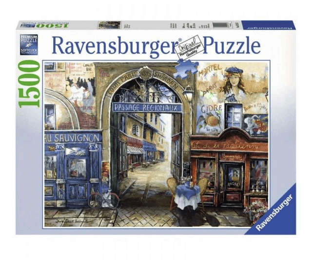 Ravensburger Puzzel Passage In Parijs 1500 stukjes legpuzzel