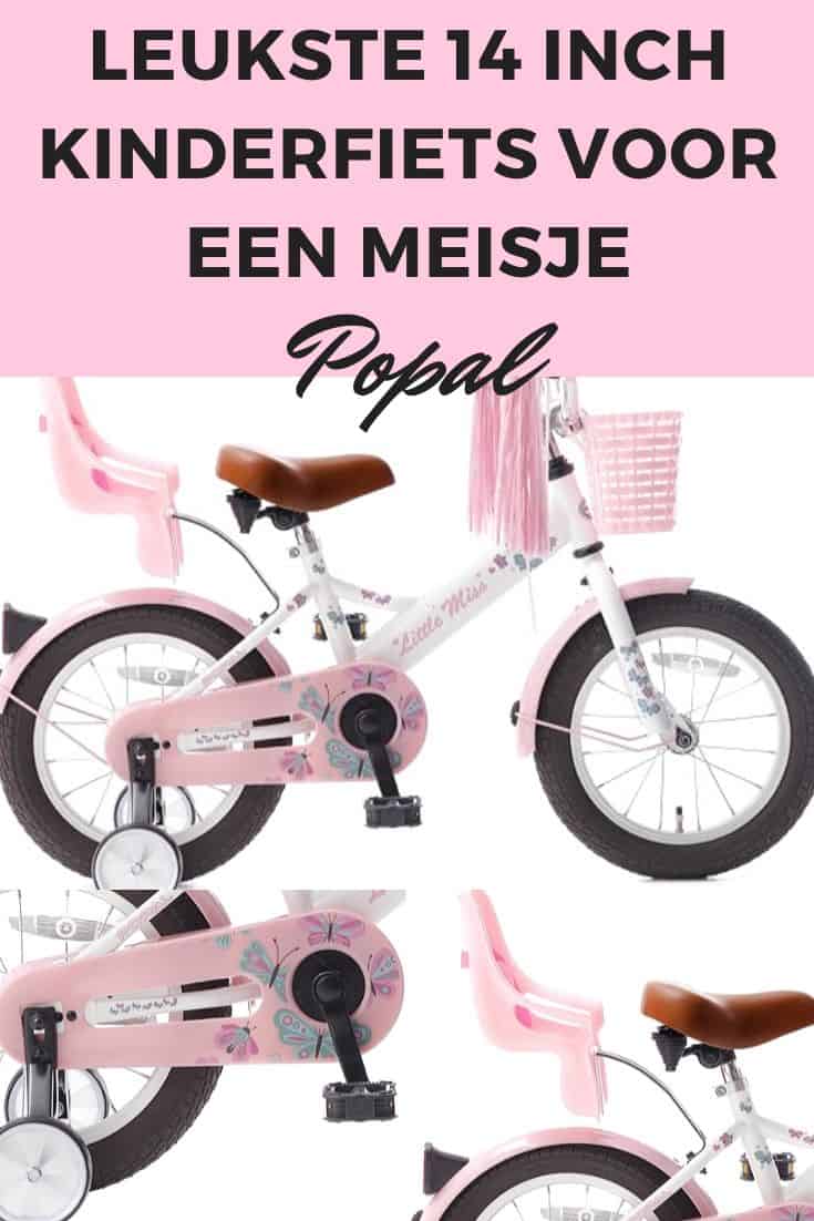 14 inch kinderfiets voor een meisje Popal