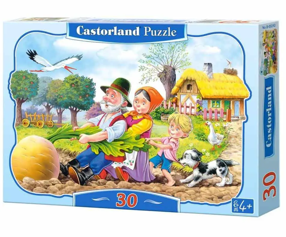 Castorland jigsaw puzzle big turnip 30 pieces