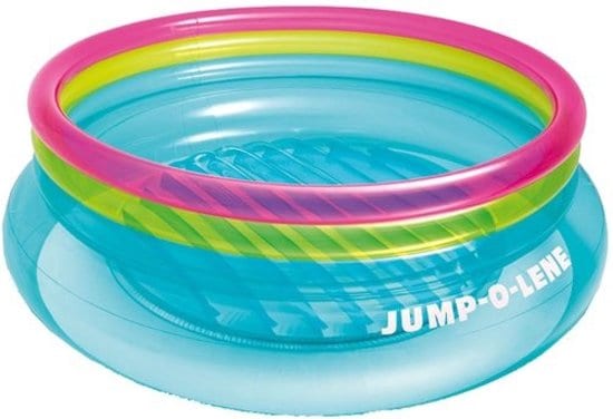Jump-o-lene Inflatable Bouncy Castle trampoline without springs