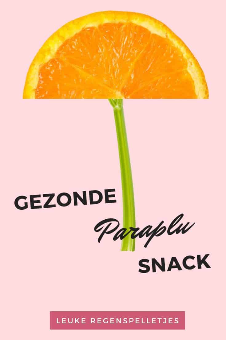 Maak gezonde paraplu snacks