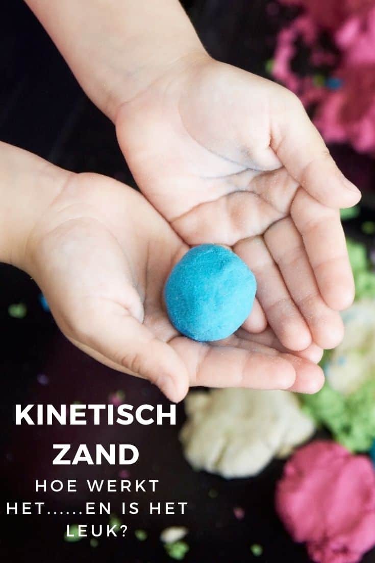 Kinetic sand how does it work