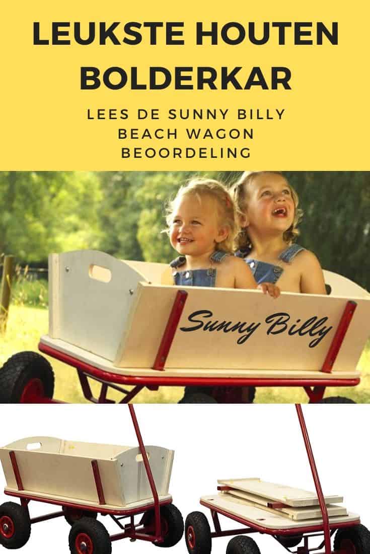 Leukste houten bolderkar sunny billy beach wagon