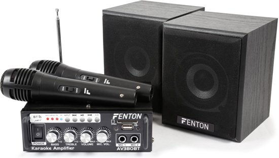 Best bluetooth karaoke set: Fenton AV380BT