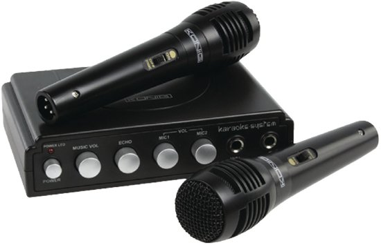 Best karaoke set with 2 microphones