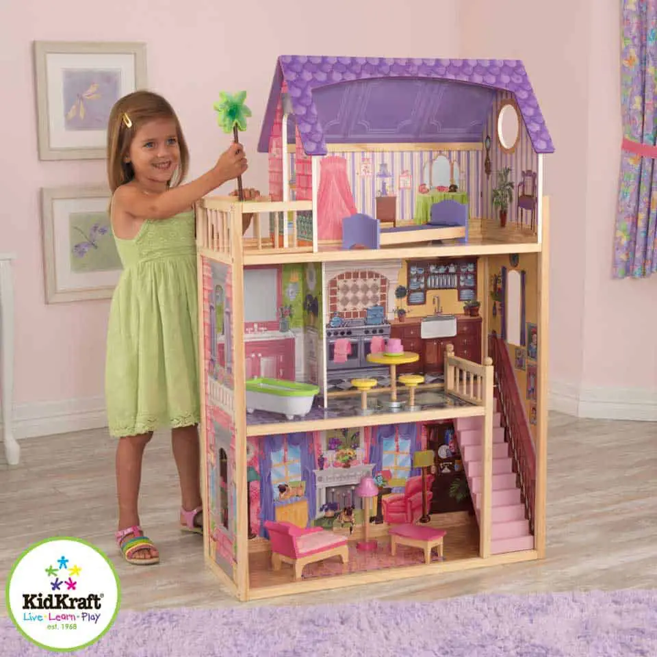 La migliore casa delle bambole con scale Kidkraft Kayla