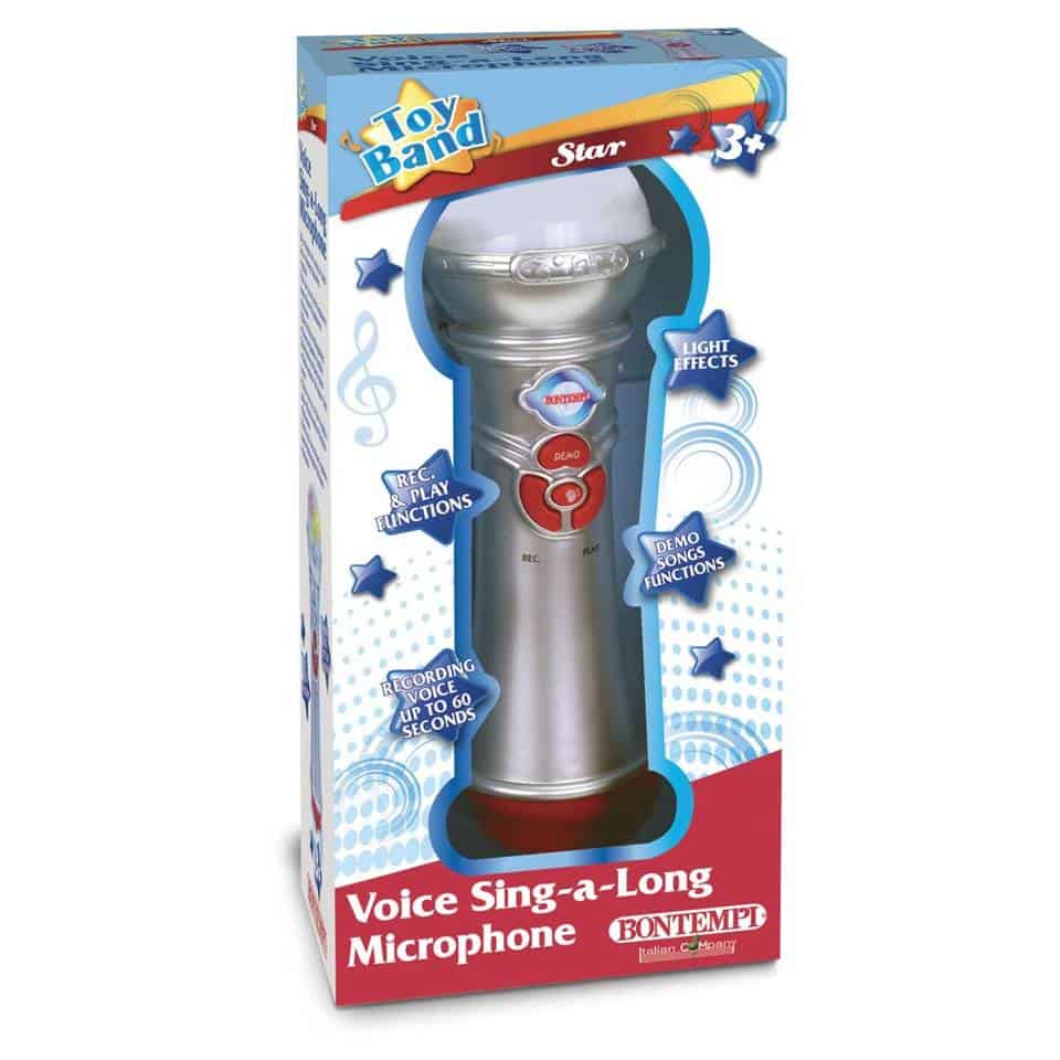 Bontempi karaoke microfoon voor 3 jaar