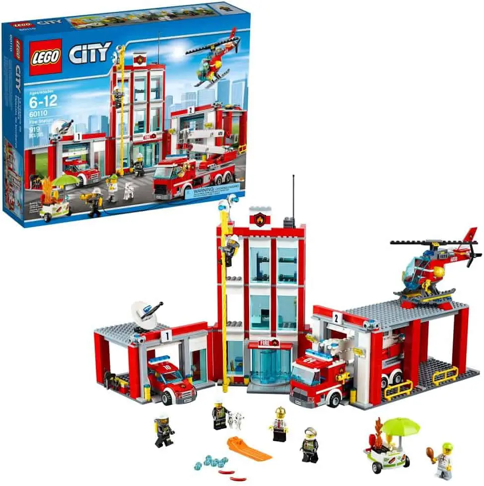 Leukste brandweerkazerne: LEGO City Brandweerstation 60110