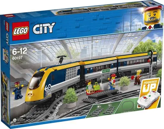 Best electric train set: LEGO City passenger train 60197