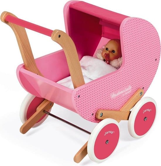 Leukste poppen loopwagen: Janod Mademoiselle