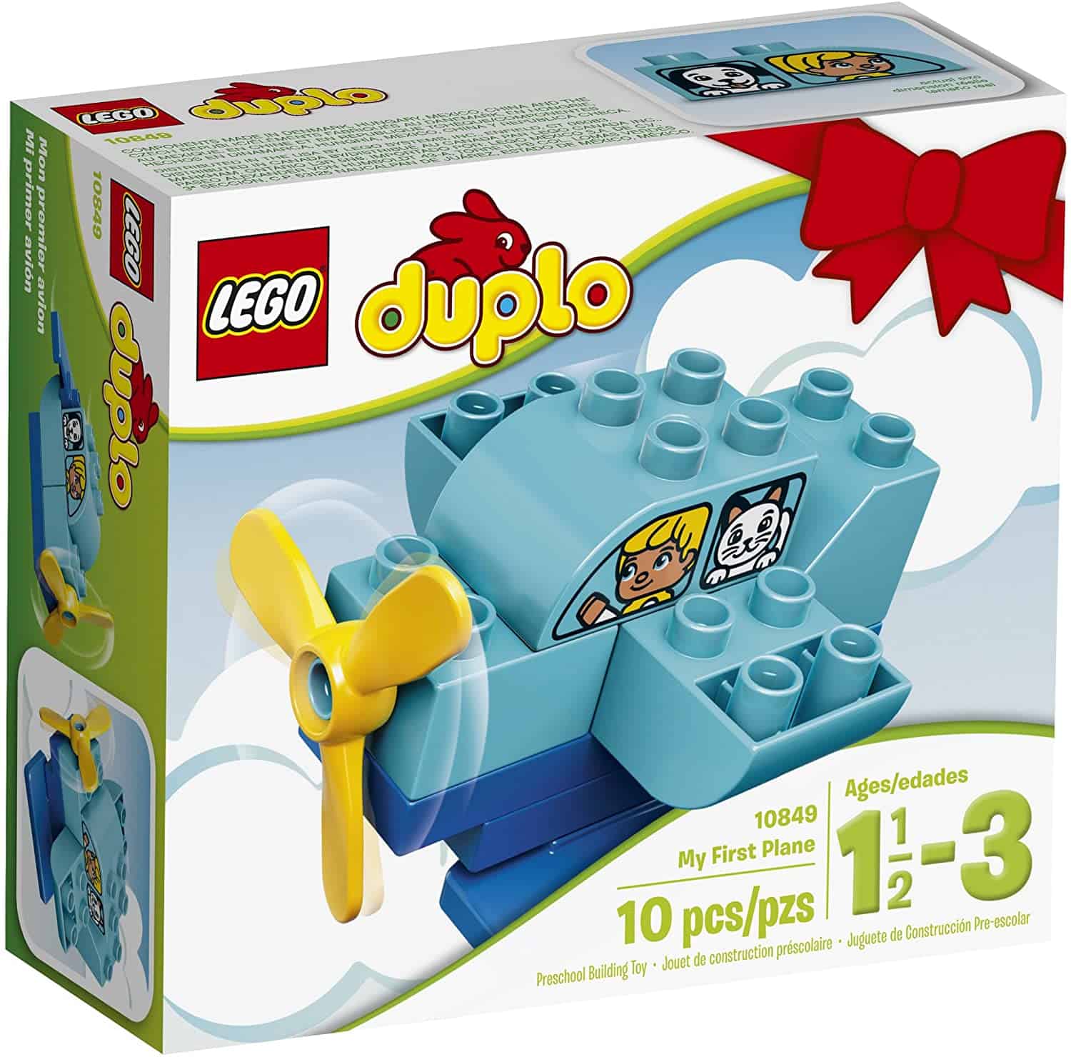 Lo mejor para los más pequeños: LEGO Duplo Mi primer avión 10849