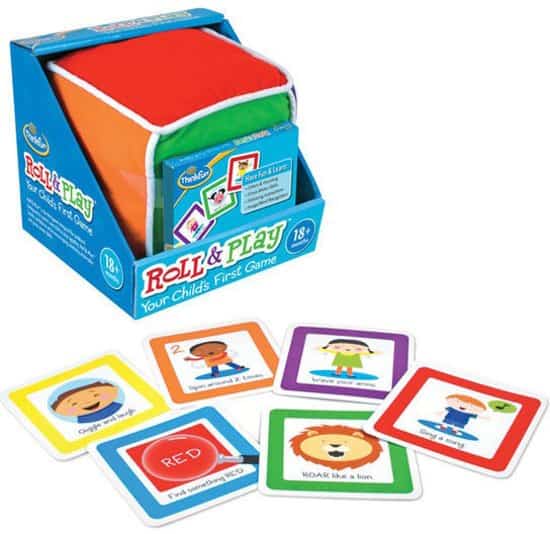 Juego educativo Roll and Play para niños de 2 años