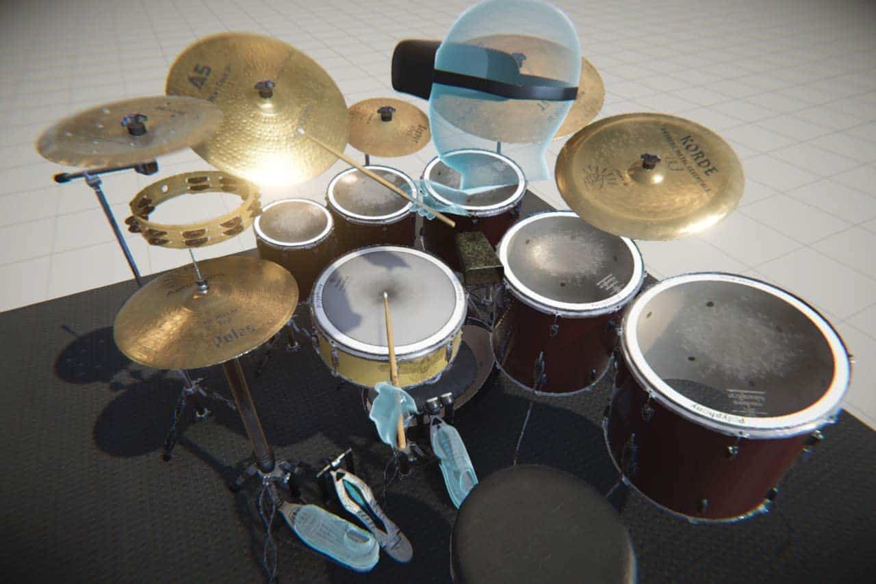 Las mejores baquetas de batería VR: Aerodrums Digital Air Drums