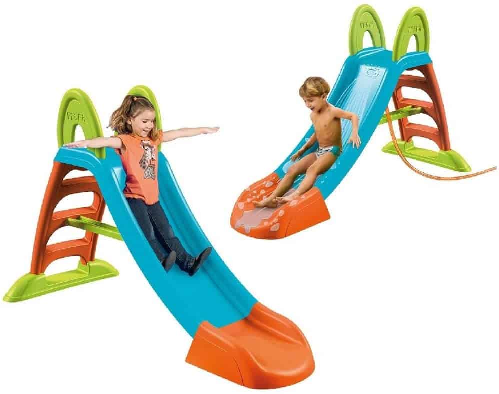 Toboggan avec raccord d'eau: Feber Slide Plus