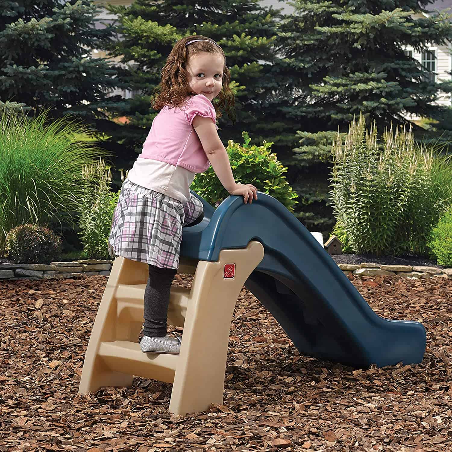 Inklapbare plastic glijbaan: Step2 Play & Fold Jr. Slide