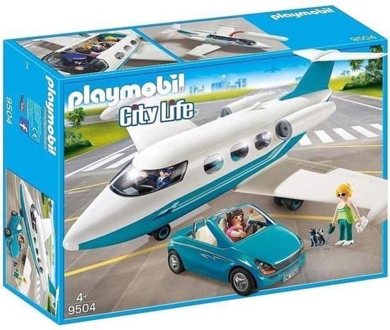 Leukste cabrio speelgoed auto: PLAYMOBIL City Life Privéjet met cabrio