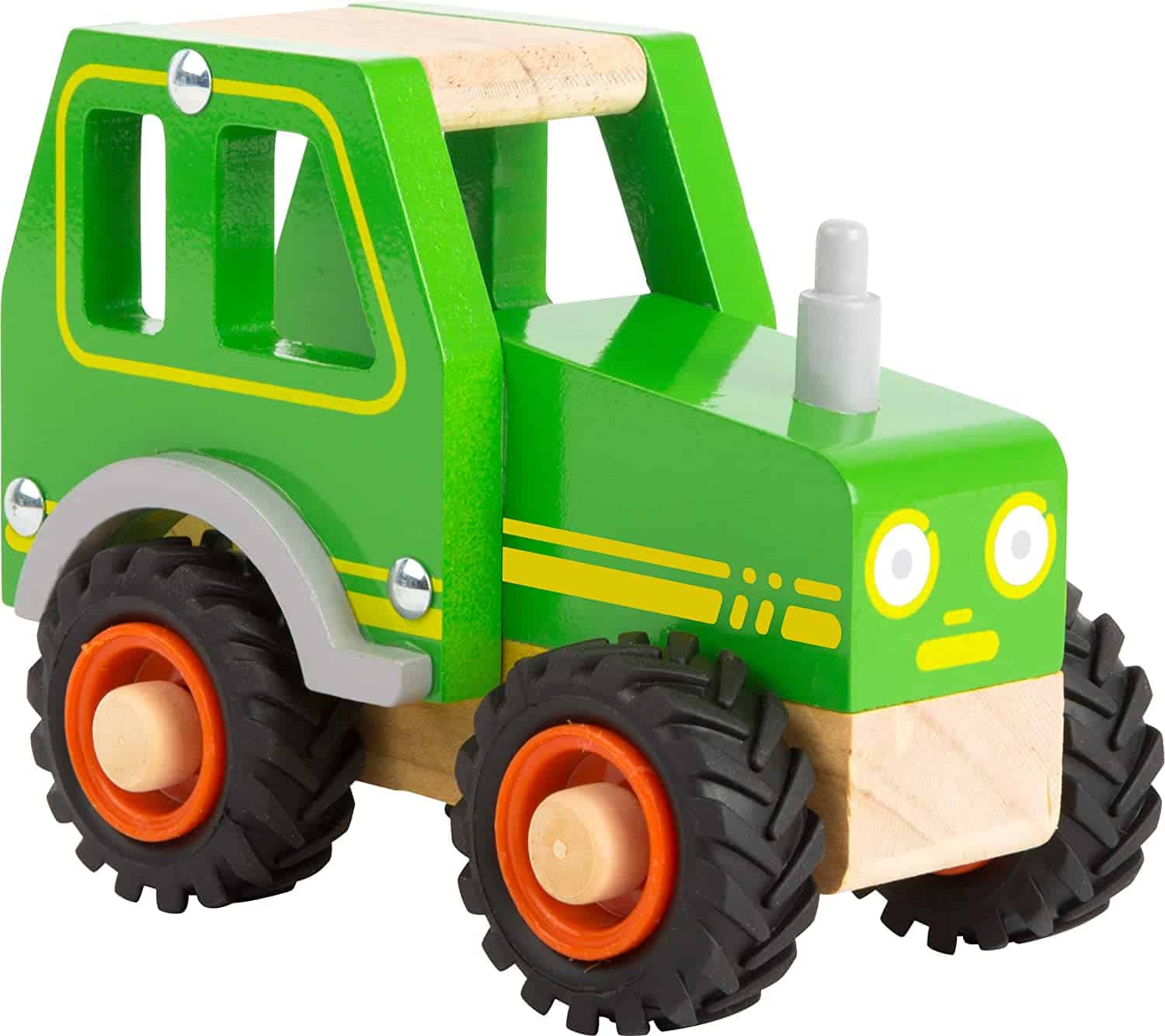 El mejor tractor de juguete de madera: Small Foot Legler