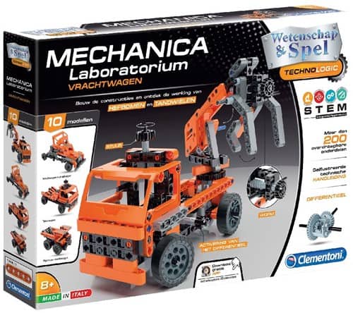 Mechina truck with crane 10 in 1