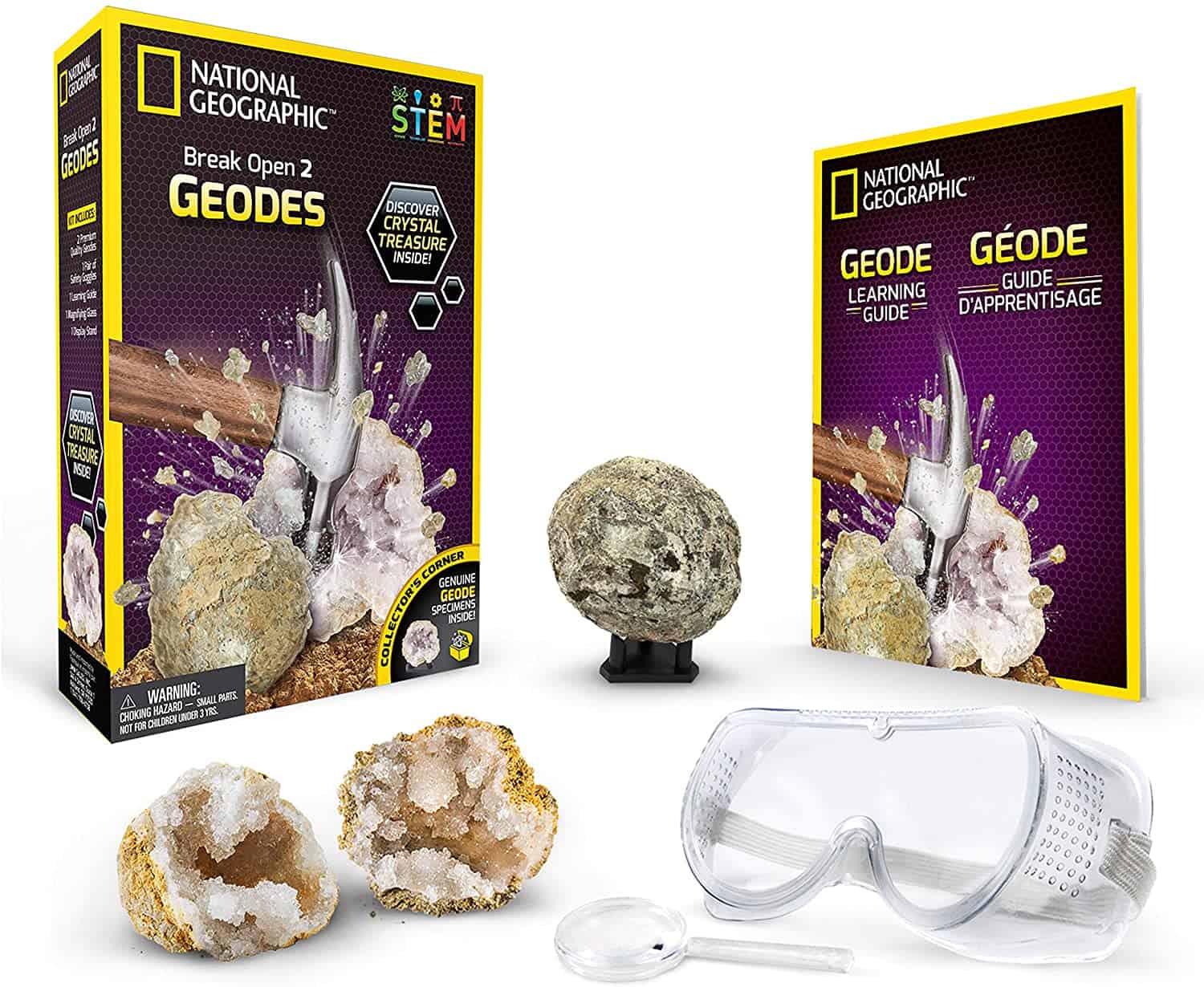 Geodas abiertas de National Geographic Break