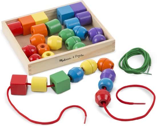 Beading beads from Melissa and Doug