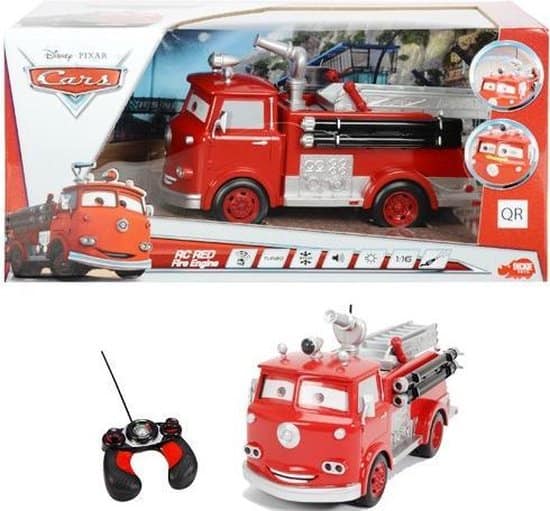 Camion jouet télécommandé: camion de pompiers voitures RC