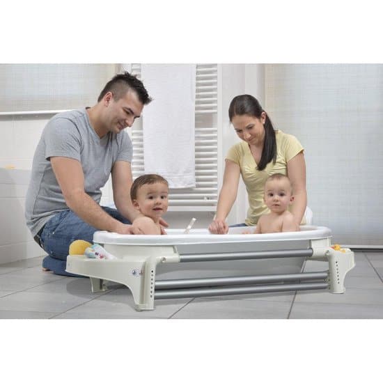 El mejor baño para bebés para gemelos: Rotho BabyDesign TopXtra para bebés grandes y gemelos