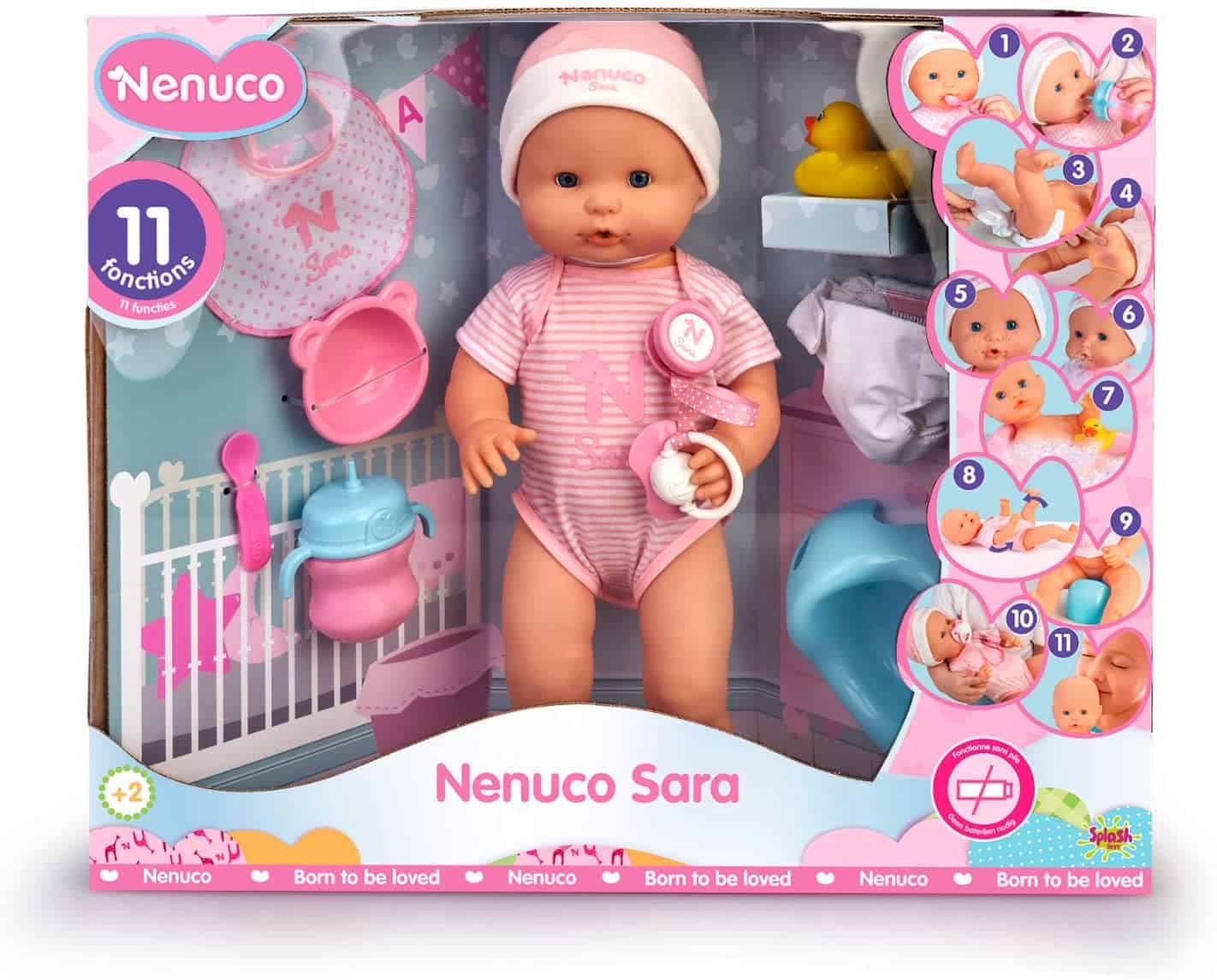 Beste babypop met zacht lijfje: Pop Nenuco soft