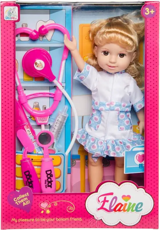 Mejor muñeca dokerset: la doctora Elaine de LG-Imports