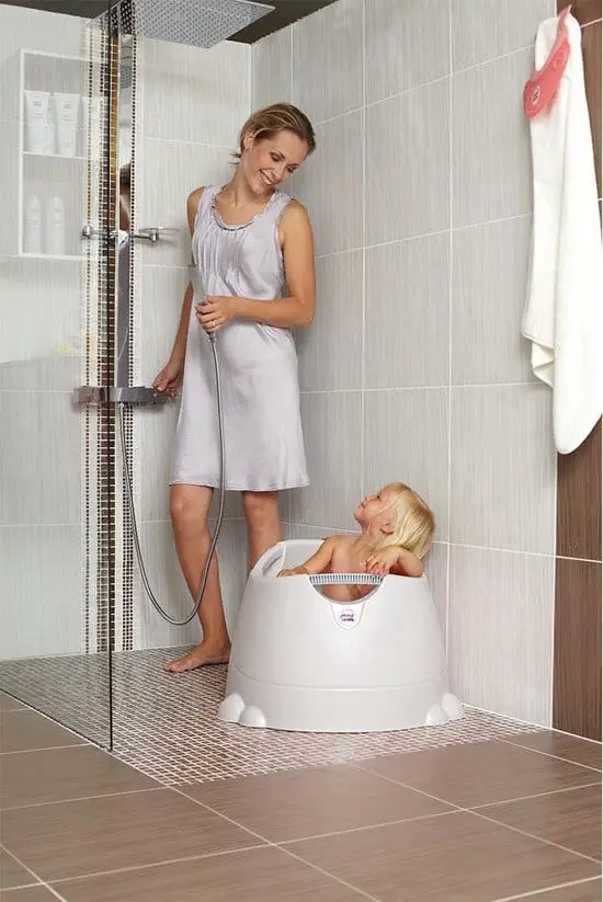 Il miglior bagno per bambini sotto la doccia: OK Baby Opla