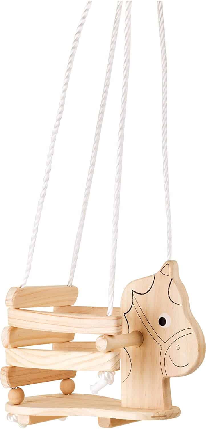 Best Wooden Baby Swing: Small Foot Company horse
