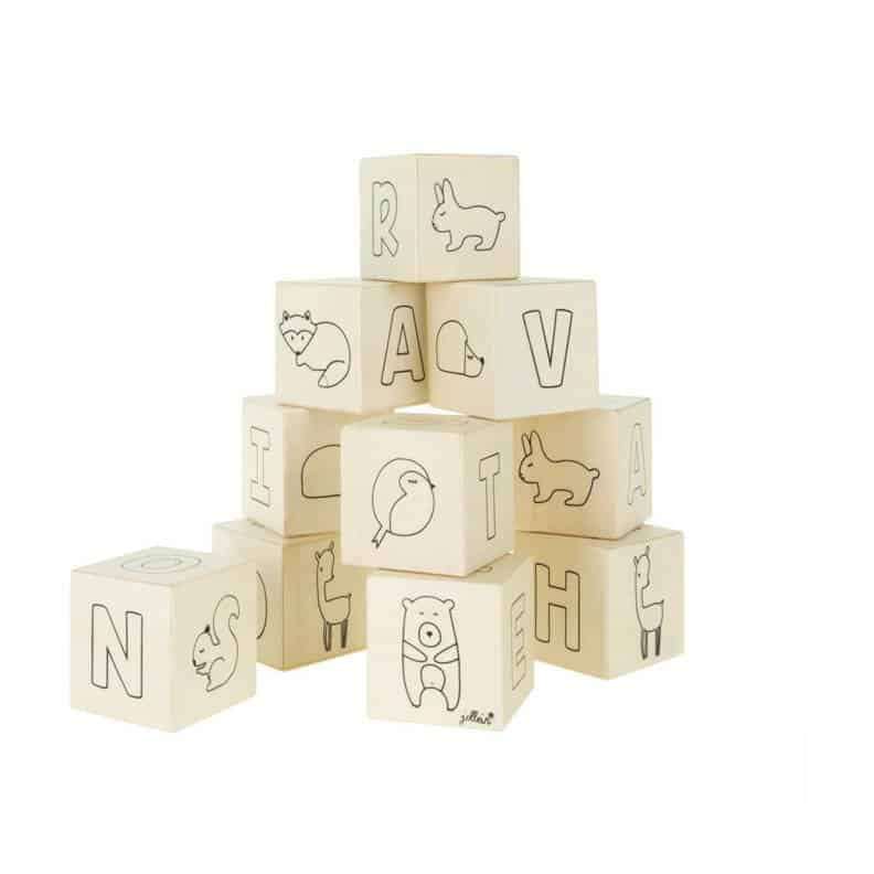 Best blocks with letters: Jollein forest friends