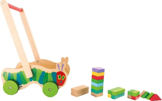 Bester Blockwagen: Small Foot Company Rupsje Nooitgenoeg