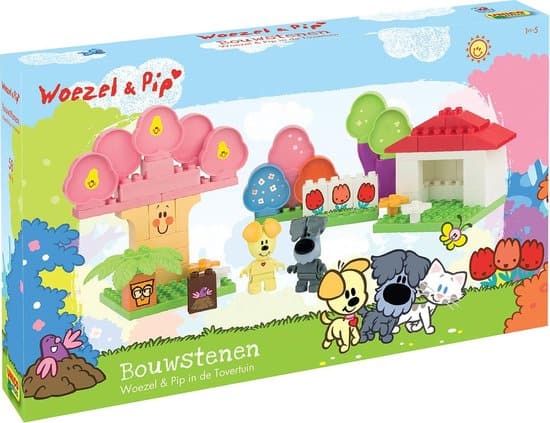 Best building material with dolls for toddler: Androni Woezel & Pip in the Magic Garden