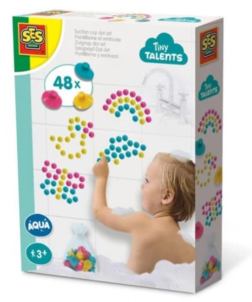 Best creative shower toys: SES Tiny Talents Suction Cup