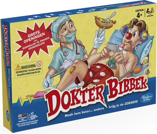 Leukste dokter spel: Hasbro Dokter Bibber