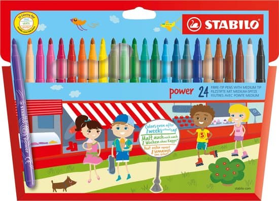 Markers for playhouse: Stabilo
