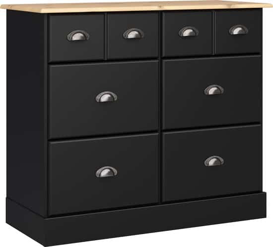 Best toy cabinet with drawers: Noah chest of drawers pinewood