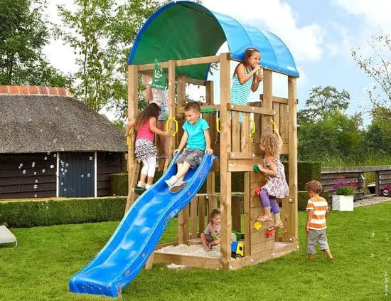 Best playground equipment with sandbox: Jungle Gym Farm