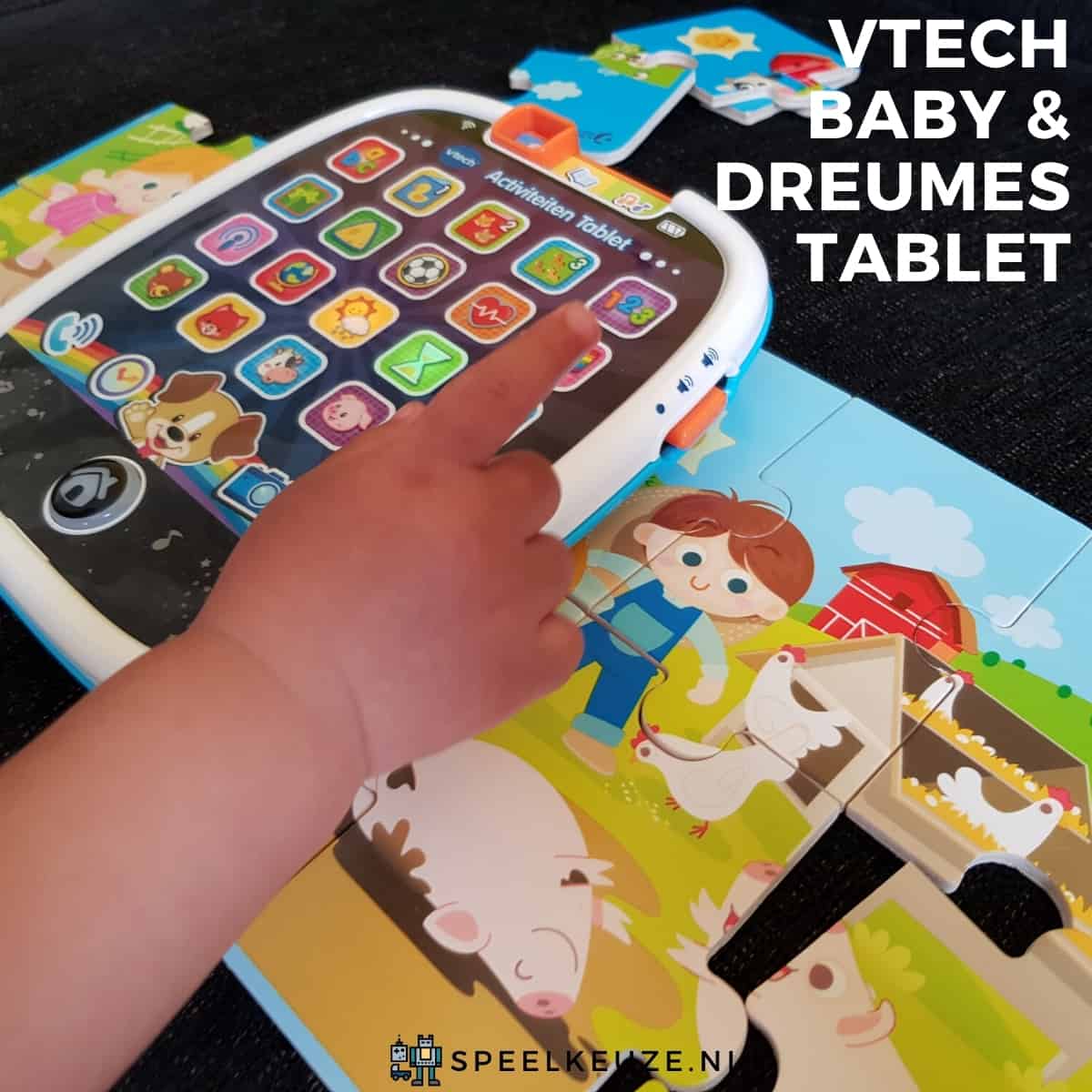 Best for baby and toddler: Vtech activity tablet
