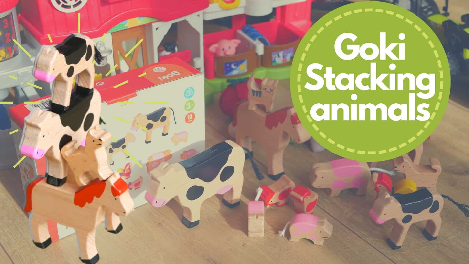 Goki stacking animals