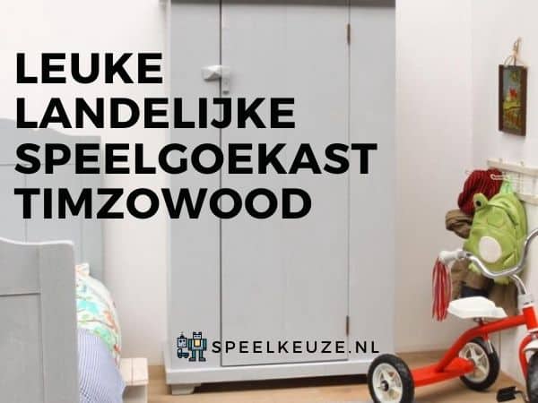 Landelijke speelgoedkast timzowood