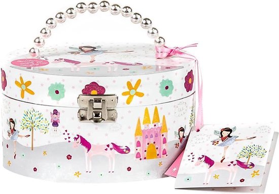 Nice music box with unicorn: Floss & Rock Fairy & Unicorn Jewelry box