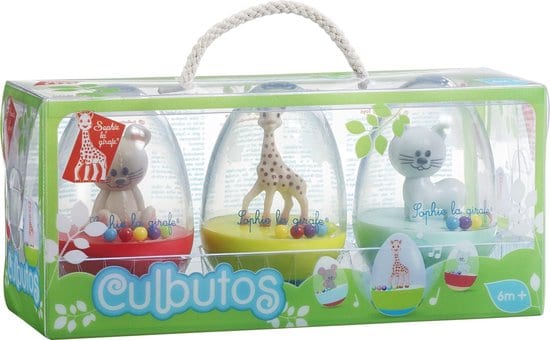 Cutest baby tumble toy: Sophie the Giraffe Roly-Poly
