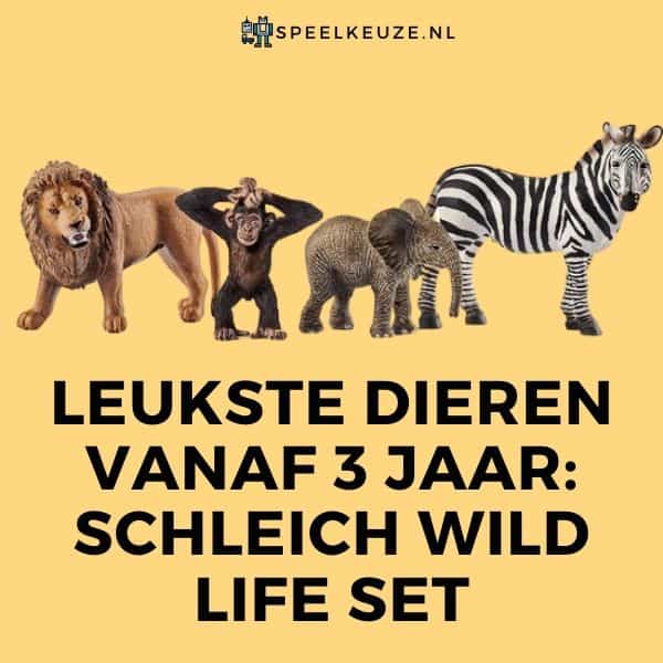 Leukste dieren vanaf 3 jaar: Schleich Wild Life set