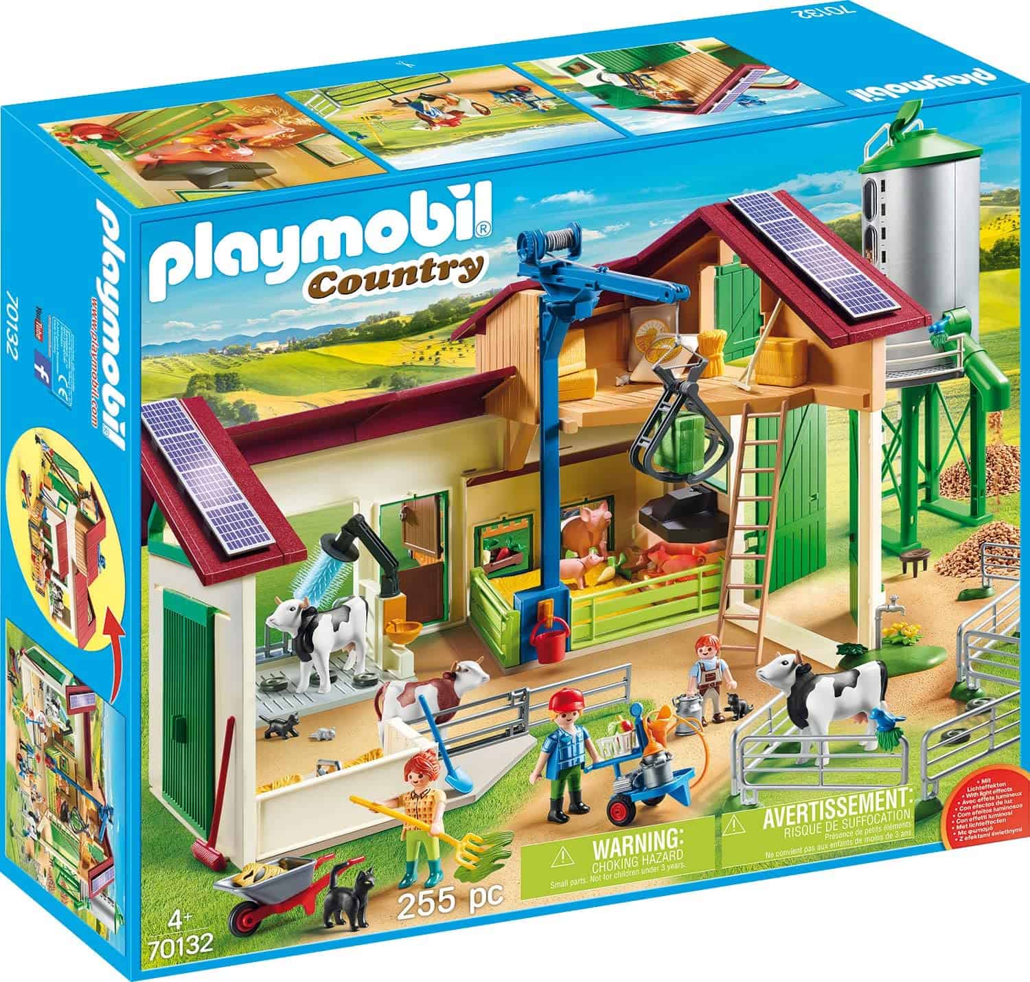Cutest animals from 4 years: Playmobil Large farm 70132