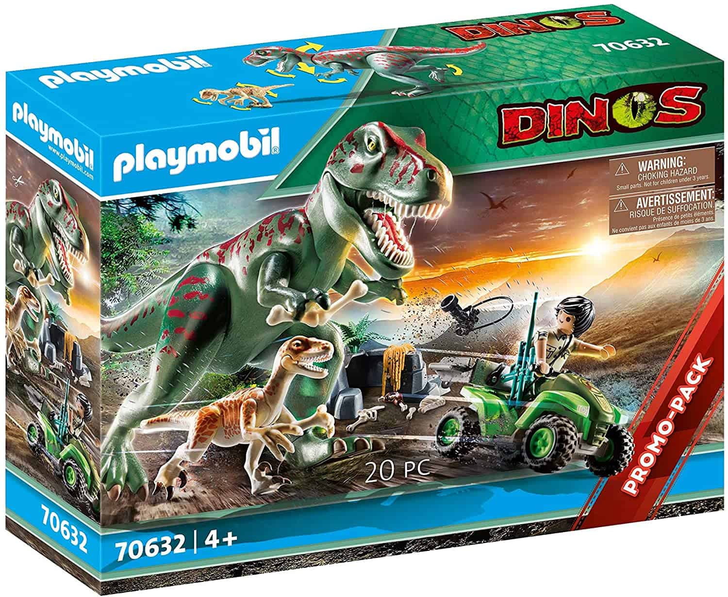 Bestes Dino-Abenteuer: Playmobil T-Rex Attack 70632