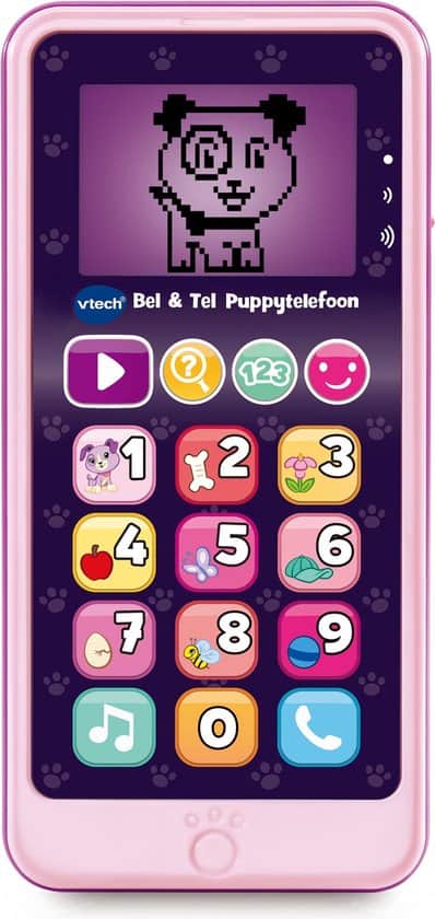 El teléfono de juguete rosa más lindo: VTech Preschool - Baby phone