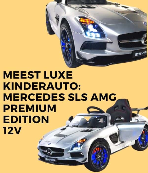 Most luxurious children's car: Mercedes SLS AMG PREMIUM EDITION 12V