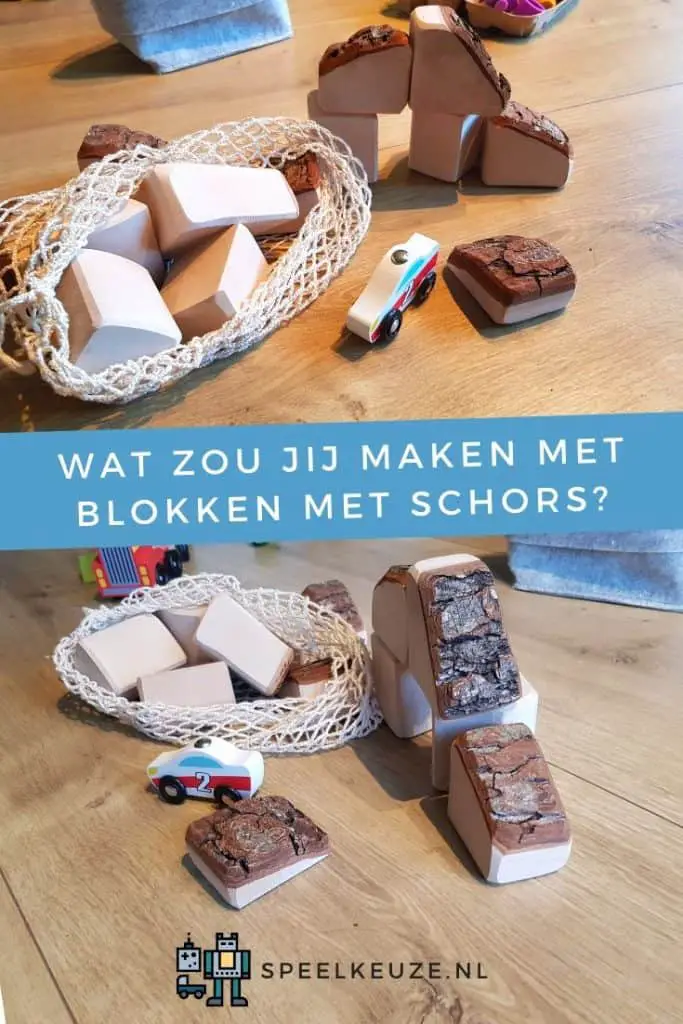 Van alles maken met blokken met schors